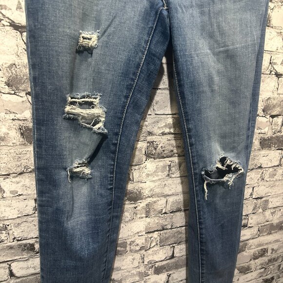 EUC Levi's Women 711 Skinny Jeans Lapis Hawaii Blue Size 26 - Picture 3 of 16